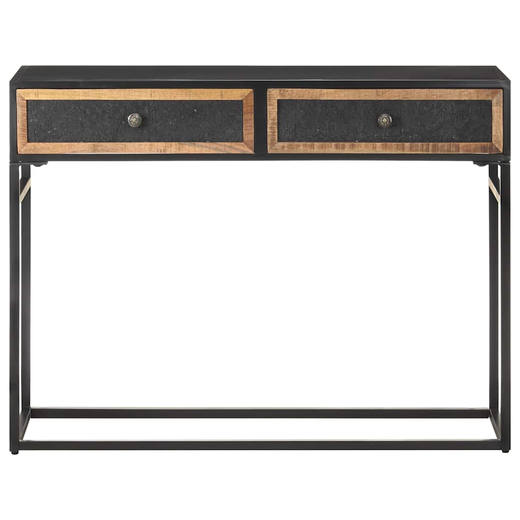 Table console 100x35x75 cm Bois de manguier massif