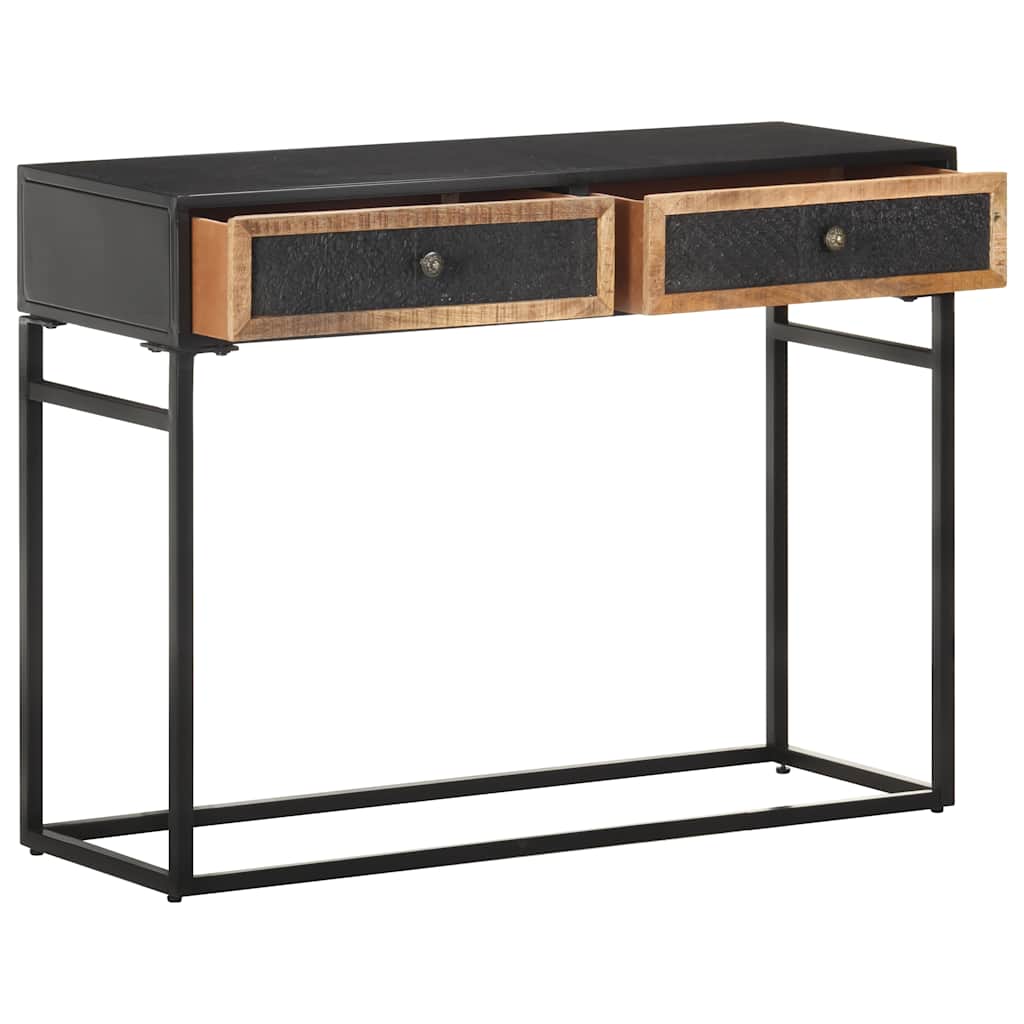 Table console 100x35x75 cm Bois de manguier massif