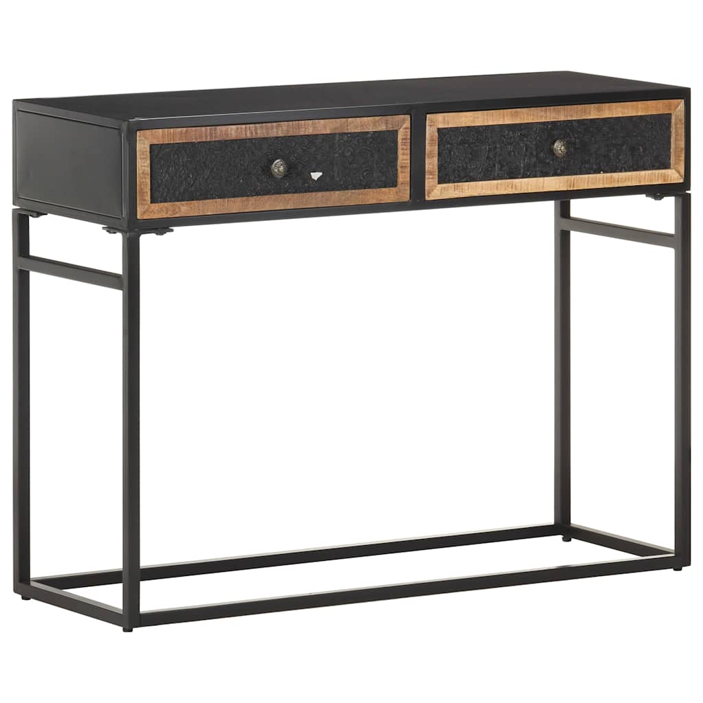 Table console 100x35x75 cm Bois de manguier massif