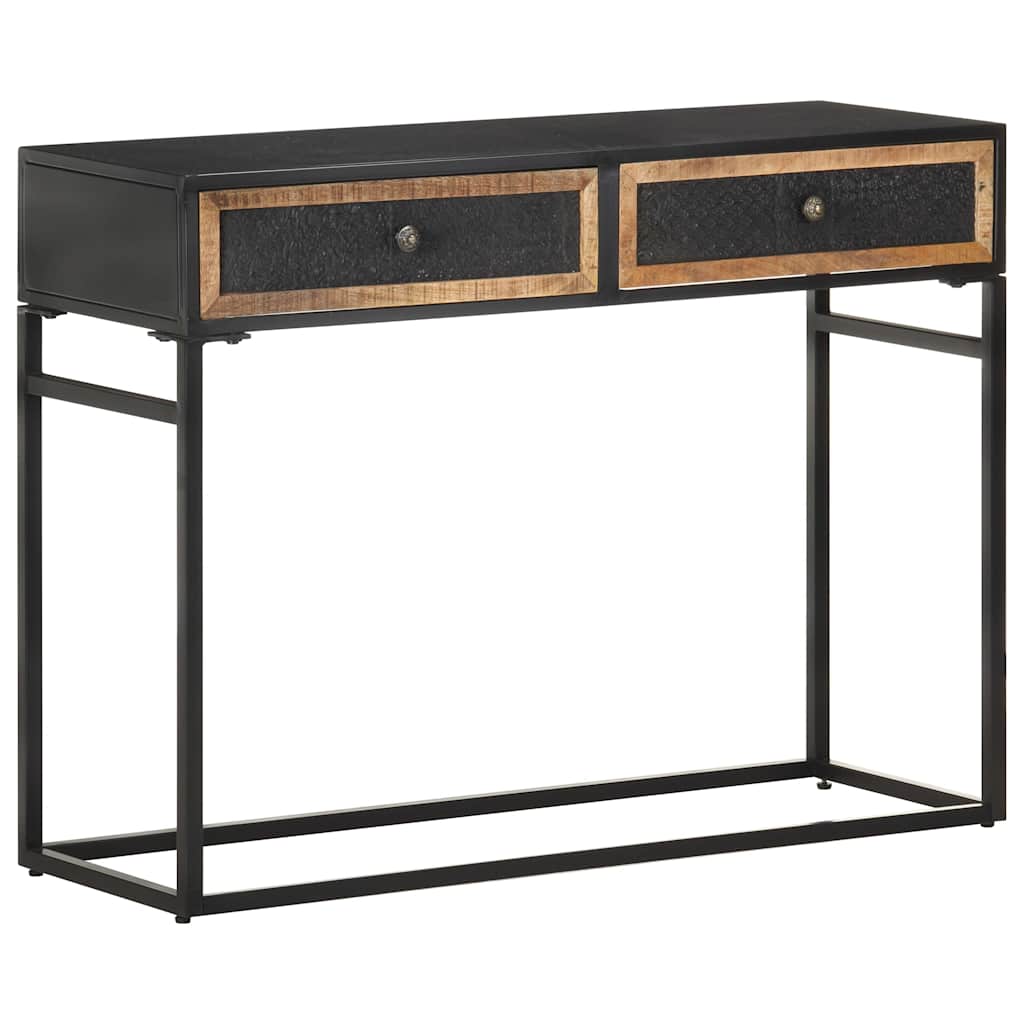 Table console 100x35x75 cm Bois de manguier massif