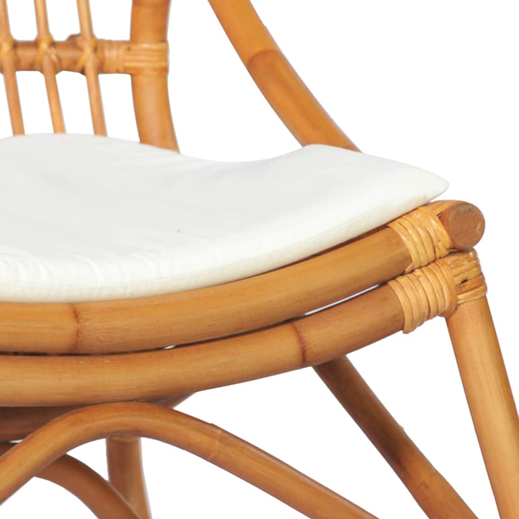 Chaise en rotin Marron clair Lin - XIOS