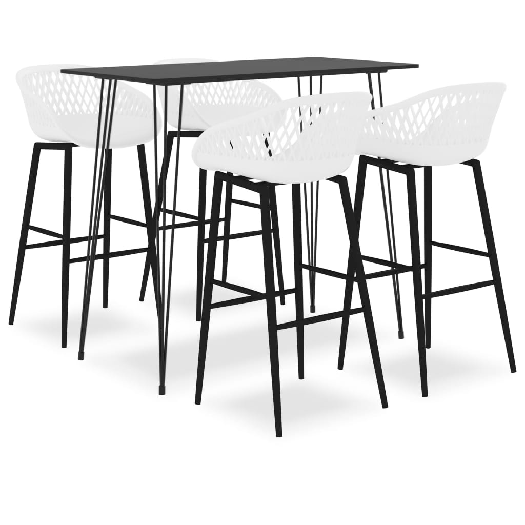 Ensemble de bar 5 pcs Noir et blanc - XIOS