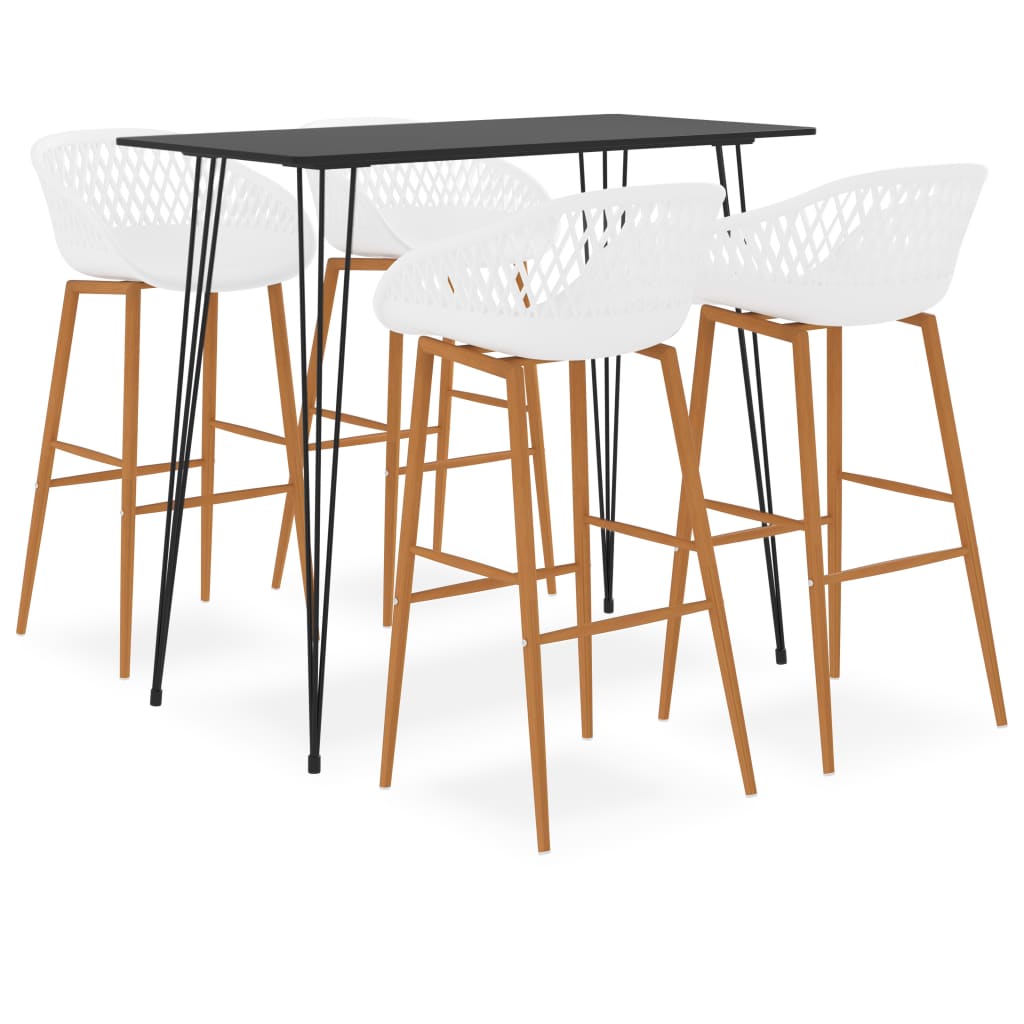 Ensemble de bar 5 pcs Noir et blanc - XIOS
