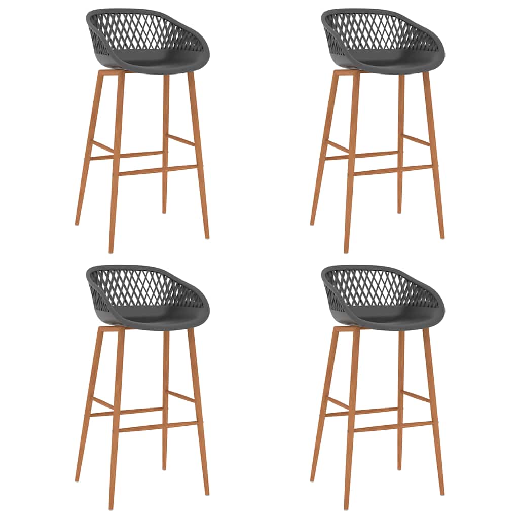 Ensemble de bar 5 pcs Noir et gris - XIOS