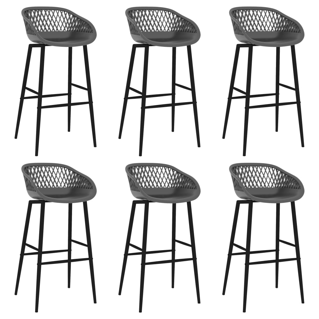 Ensemble de bar 7 pcs Noir et gris - XIOS