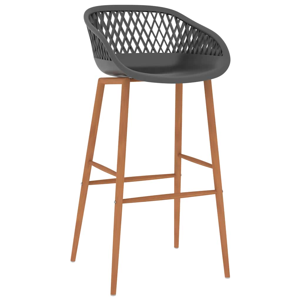 Ensemble de bar 7 pcs Noir et gris