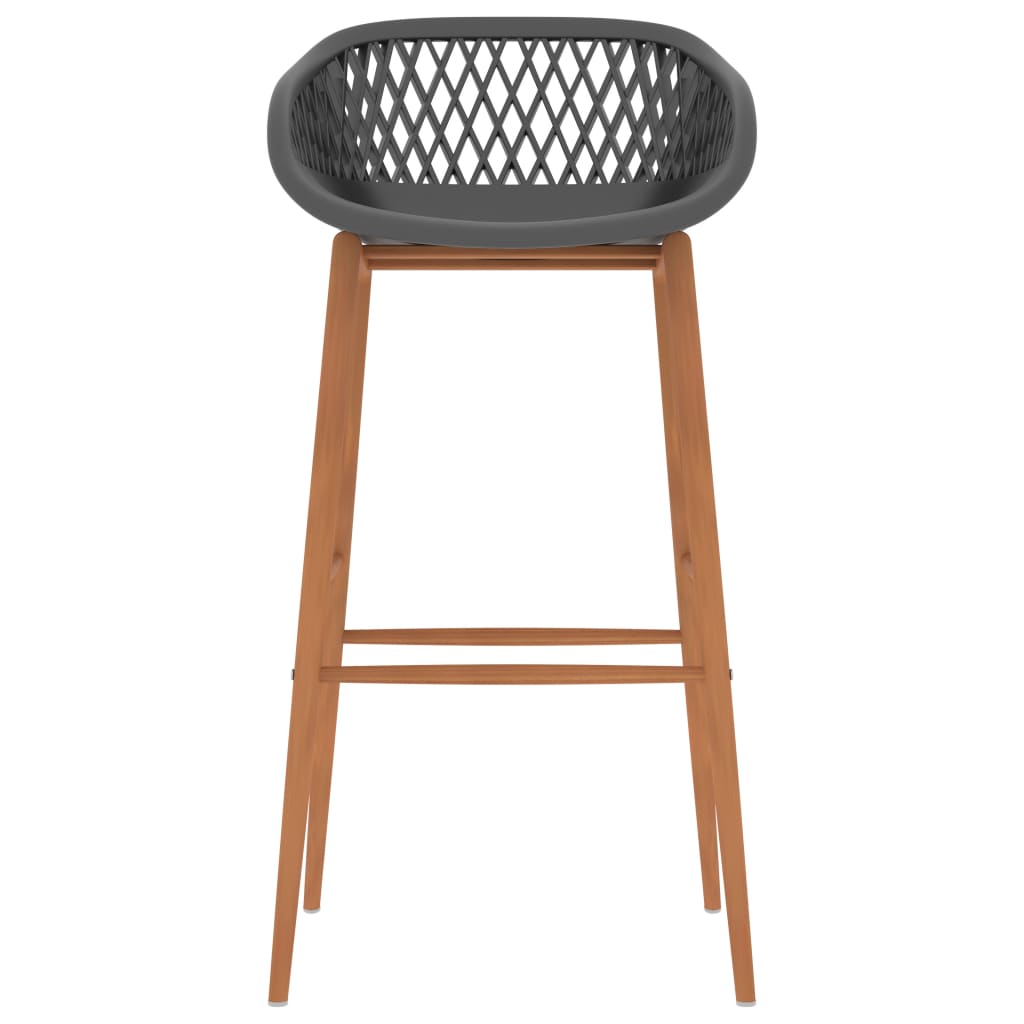 Ensemble de bar 7 pcs Noir et gris