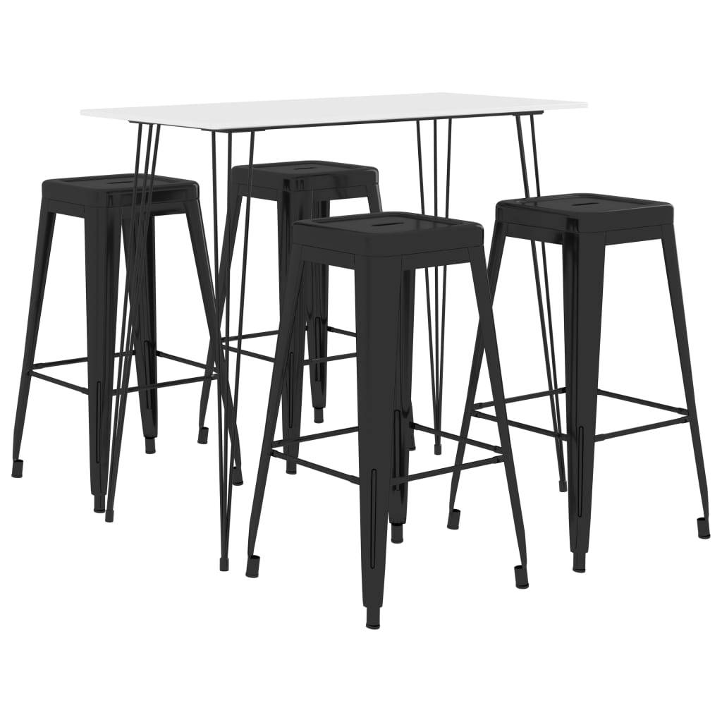Ensemble de bar 5 pcs Blanc et noir - XIOS