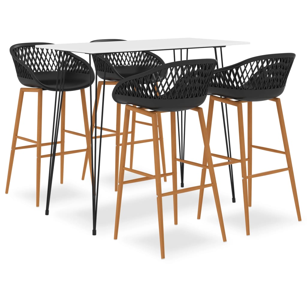 Ensemble de bar 5 pcs Blanc et noir - XIOS