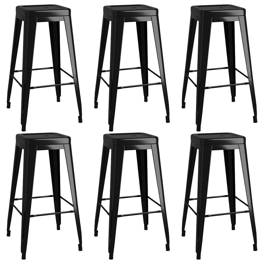 Ensemble de bar 7 pcs Blanc et noir