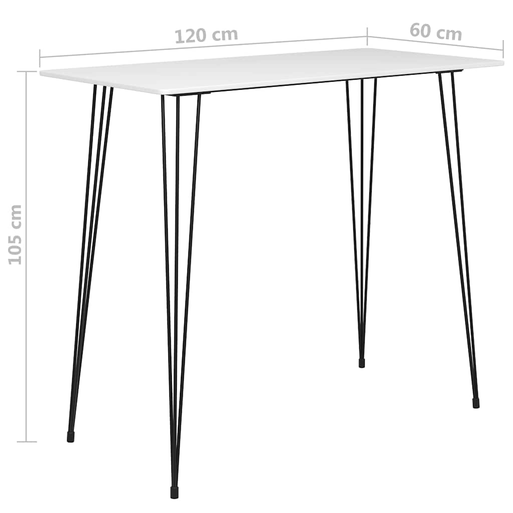 Ensemble de bar 7 pcs Blanc et noir - XIOS