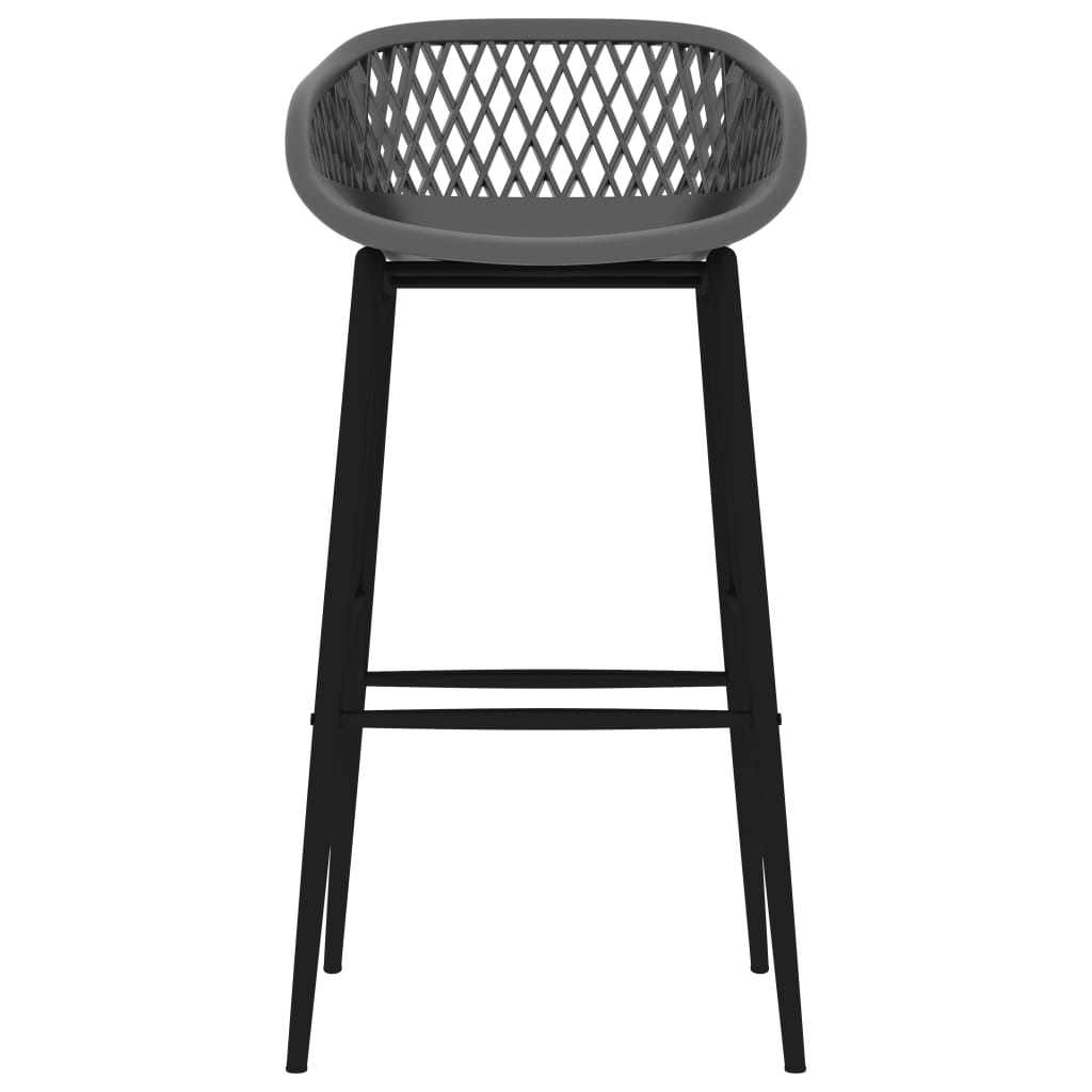 Ensemble de bar 7 pcs Blanc et gris