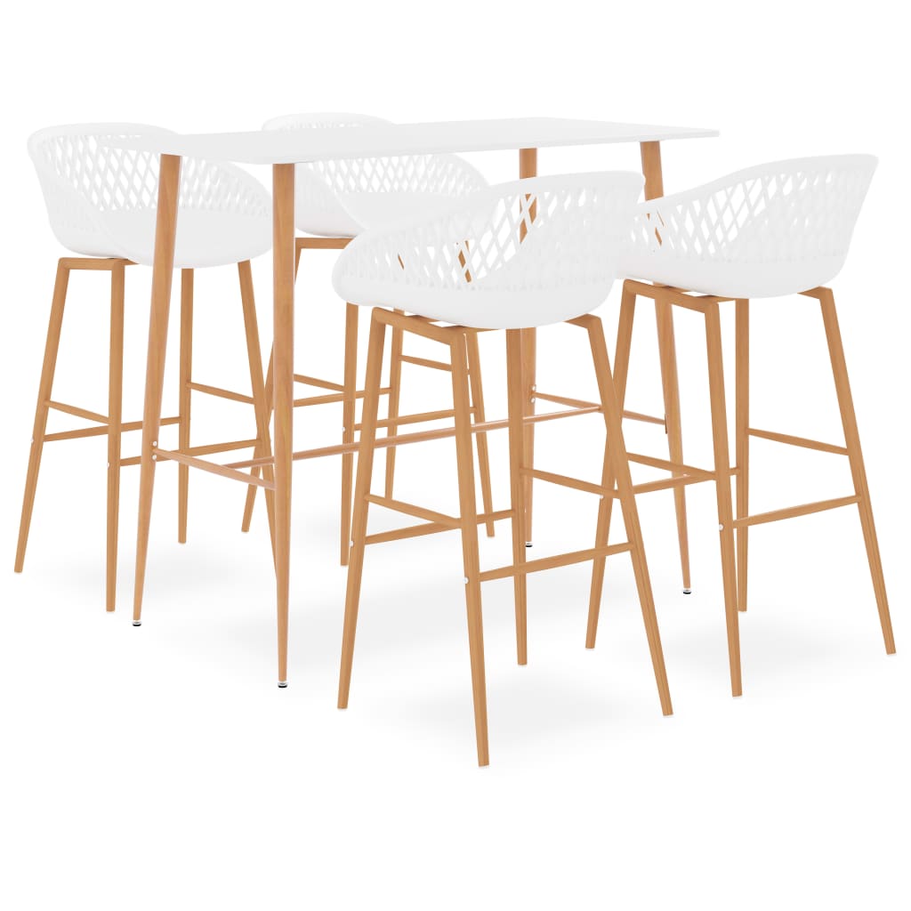 Ensemble de bar 5 pcs Blanc - XIOS