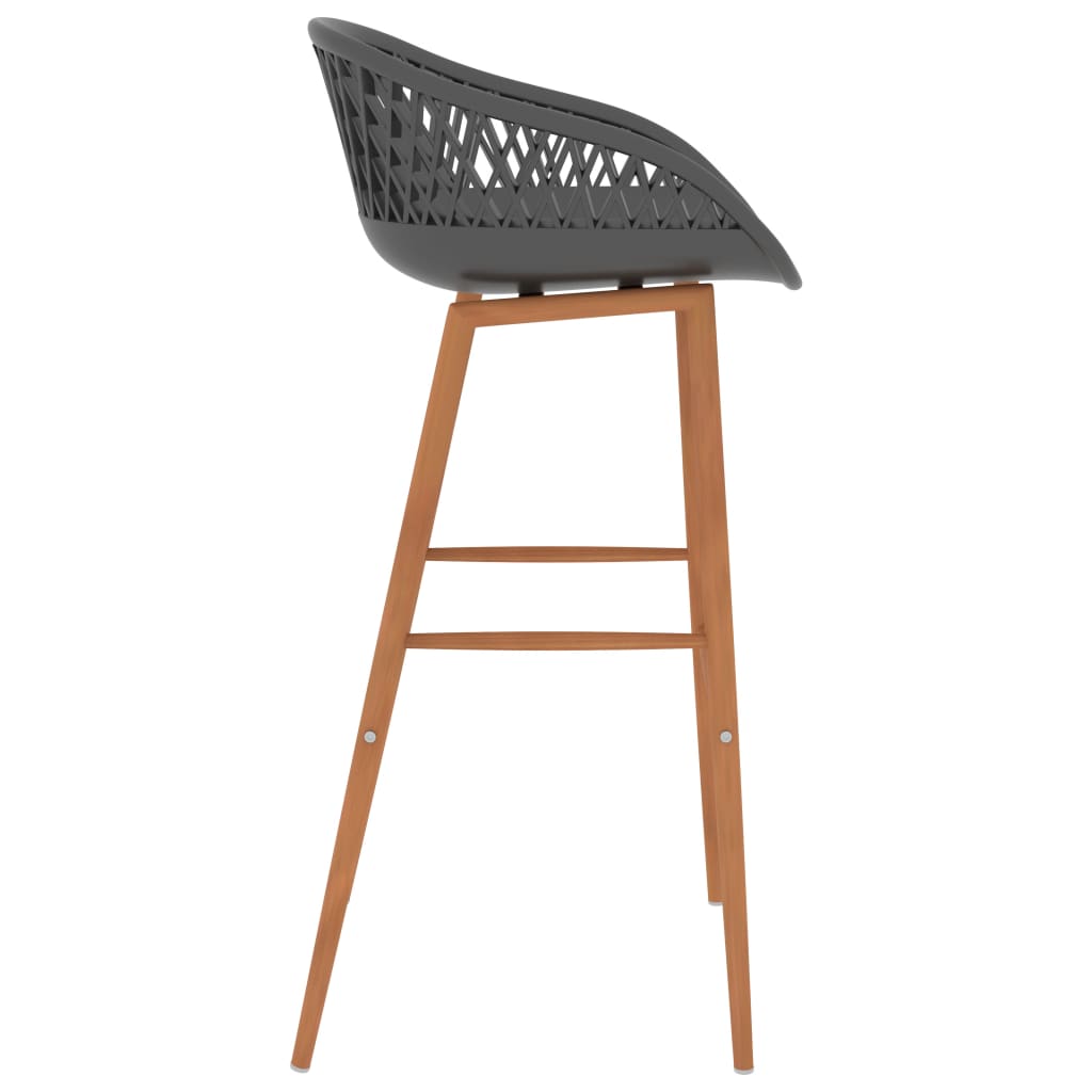 Ensemble de bar 5 pcs Blanc et gris - XIOS
