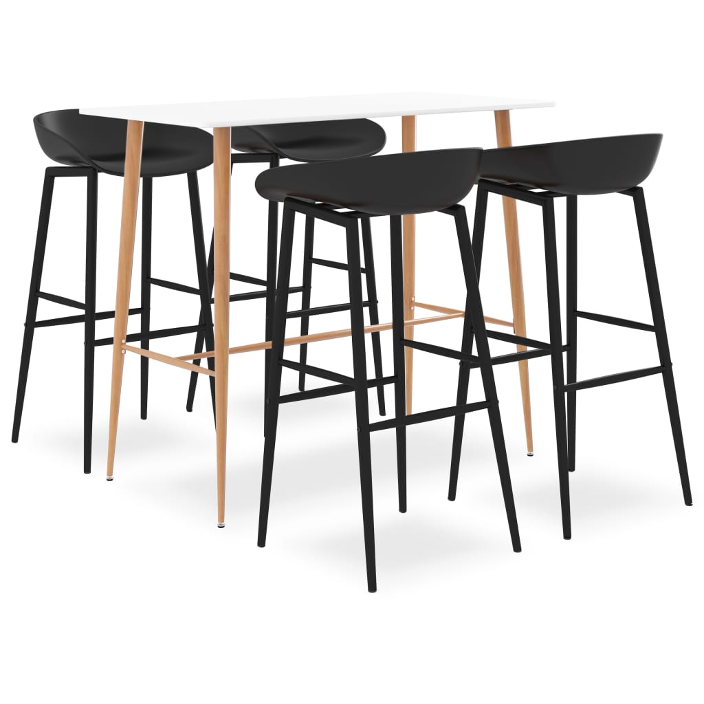 Ensemble de bar 5 pcs Blanc et noir - XIOS
