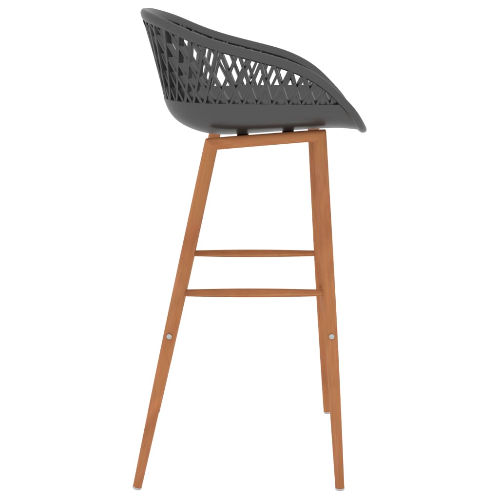 Ensemble de bar 7 pcs Blanc et gris