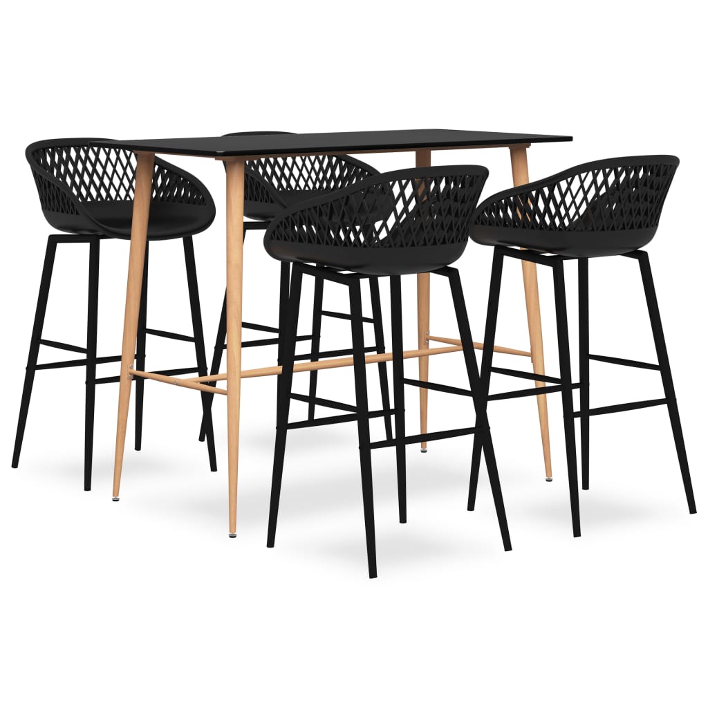 Ensemble de bar 5 pcs Noir - XIOS