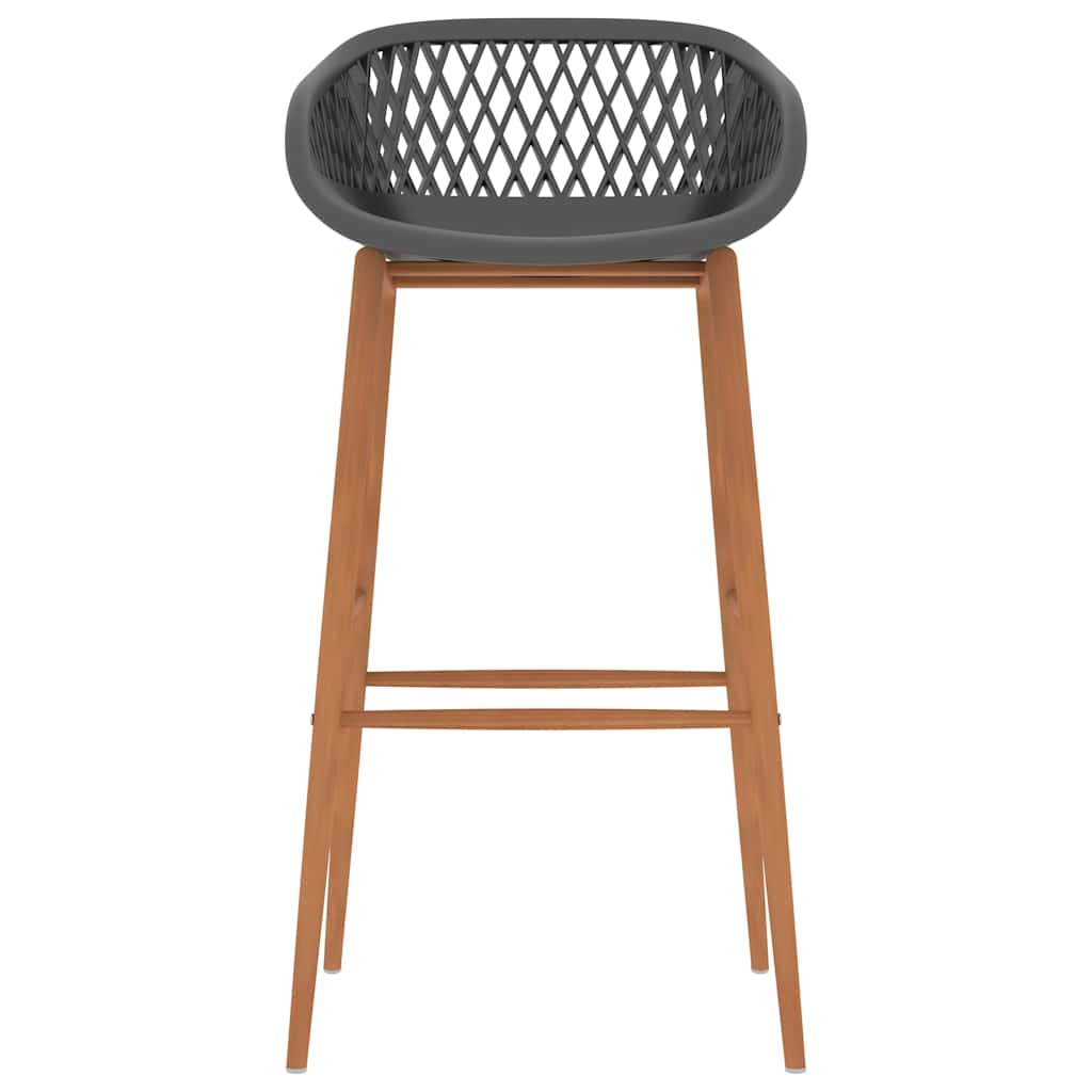 Ensemble de bar 7 pcs Noir et gris