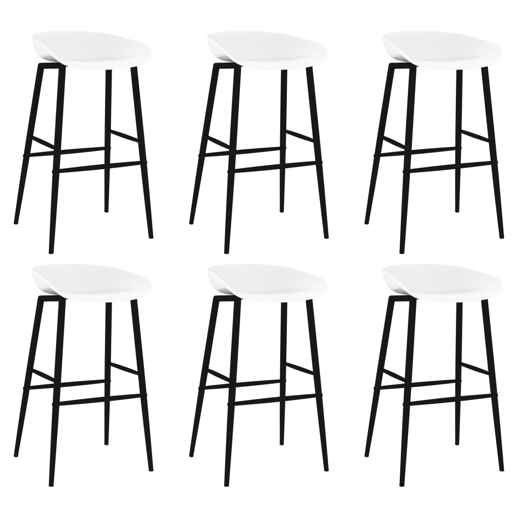 Ensemble de bar 7 pcs Noir et blanc