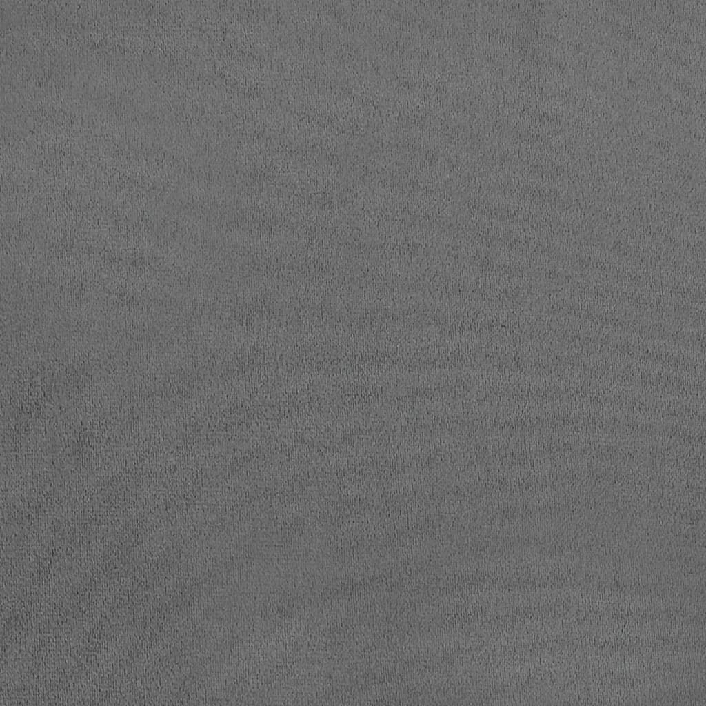 Chaises à manger lot de 4 Gris clair Velours - XIOS