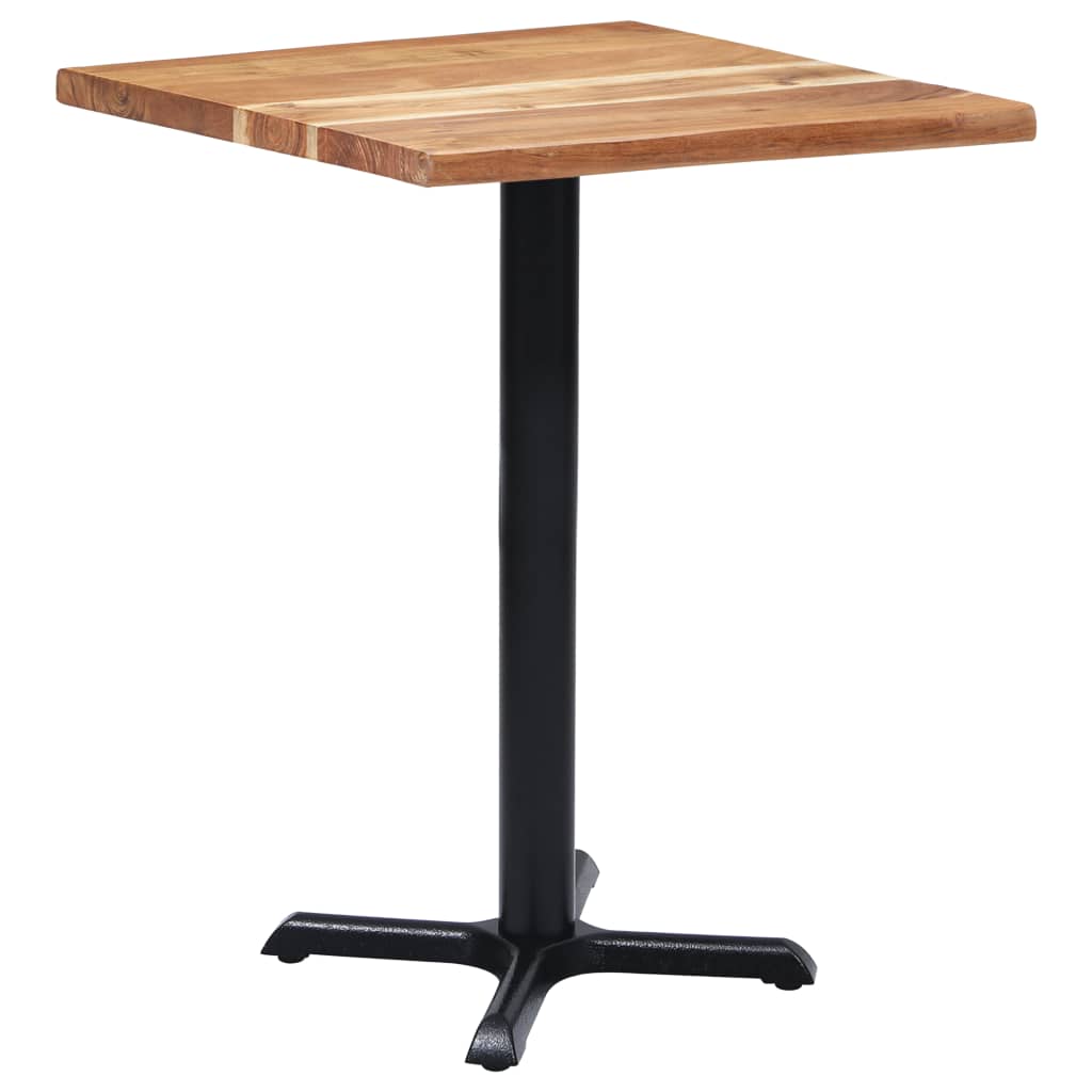 Pied de table de bistro noir 56x56x72 cm fonte - XIOS