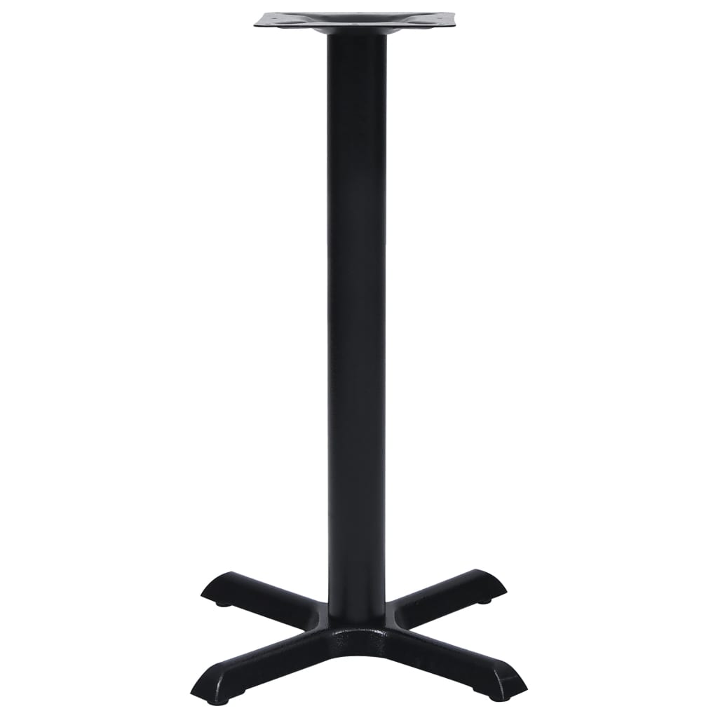 Pied de table de bistro noir 56x56x72 cm fonte - XIOS