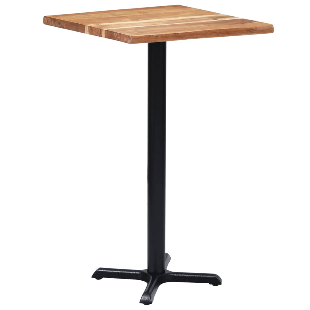 Pied de table de bistro Noir 56x56x107 cm Fonte - XIOS