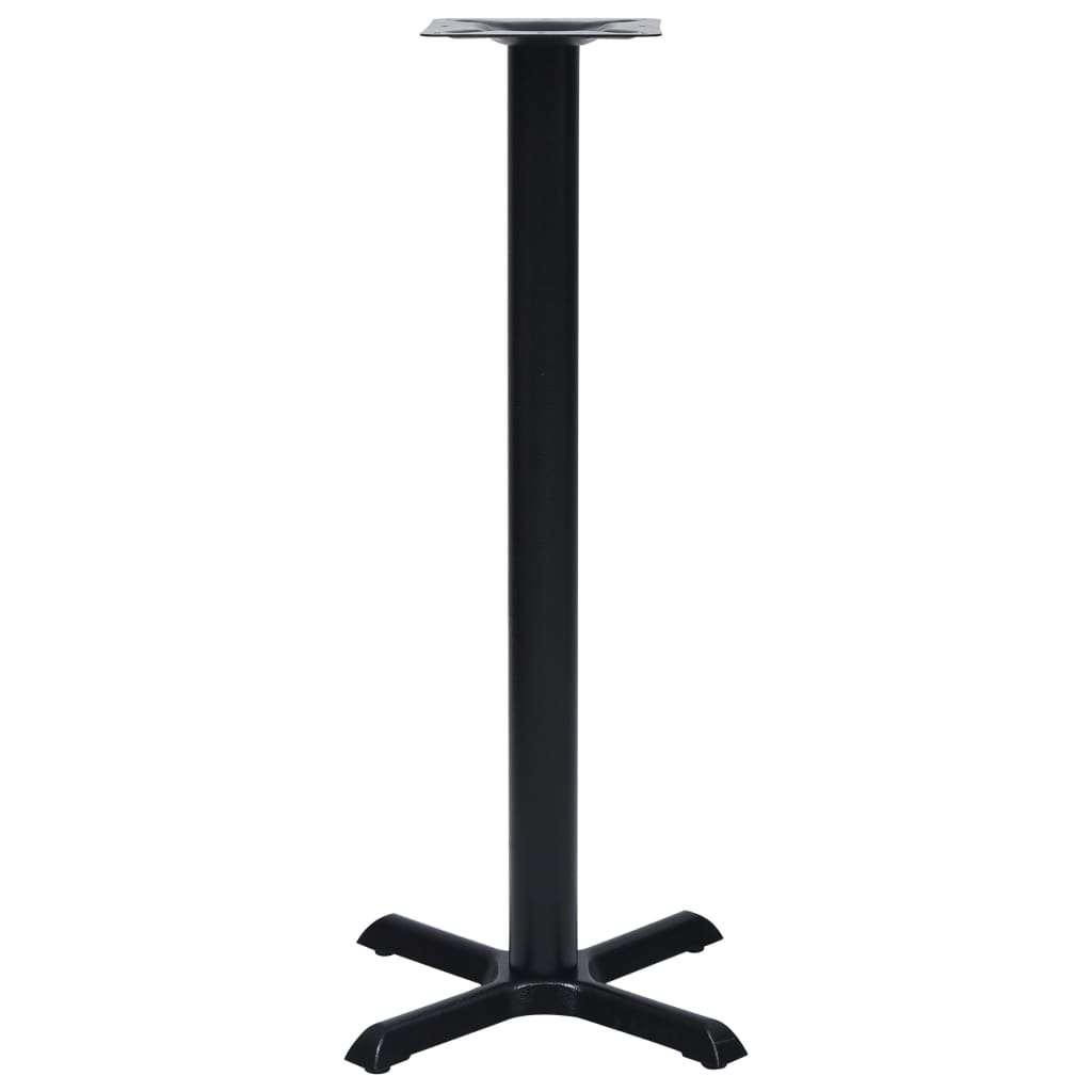 Pied de table de bistro Noir 56x56x107 cm Fonte - XIOS