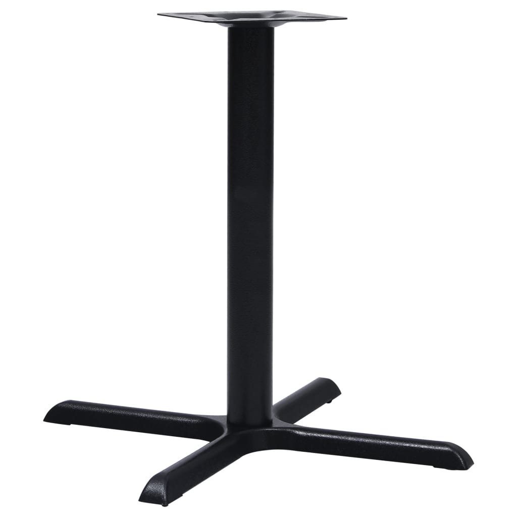 Pied de table de bistro noir 76x76x72 cm fonte - XIOS