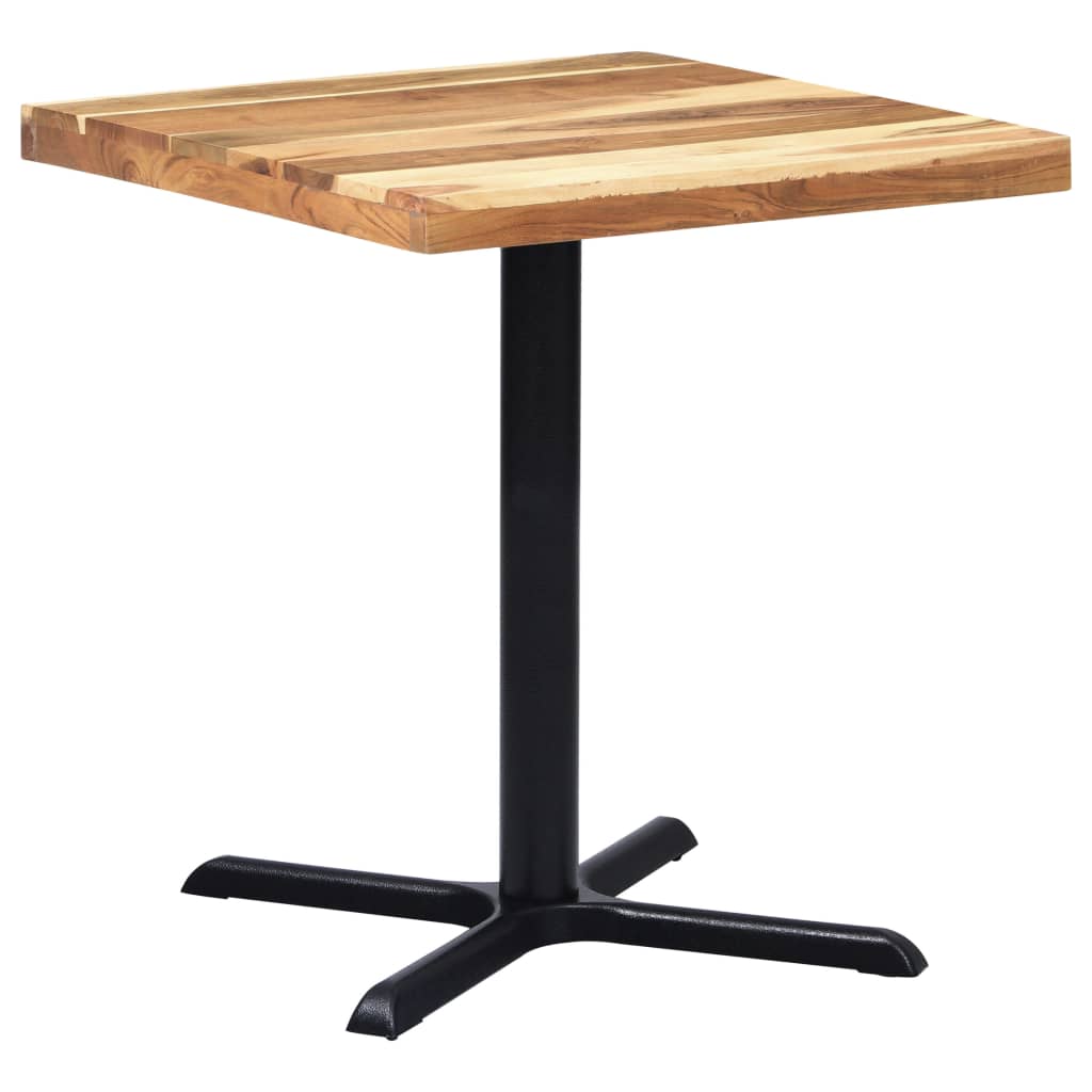 Pied de table de bistro noir 76x76x72 cm fonte - XIOS