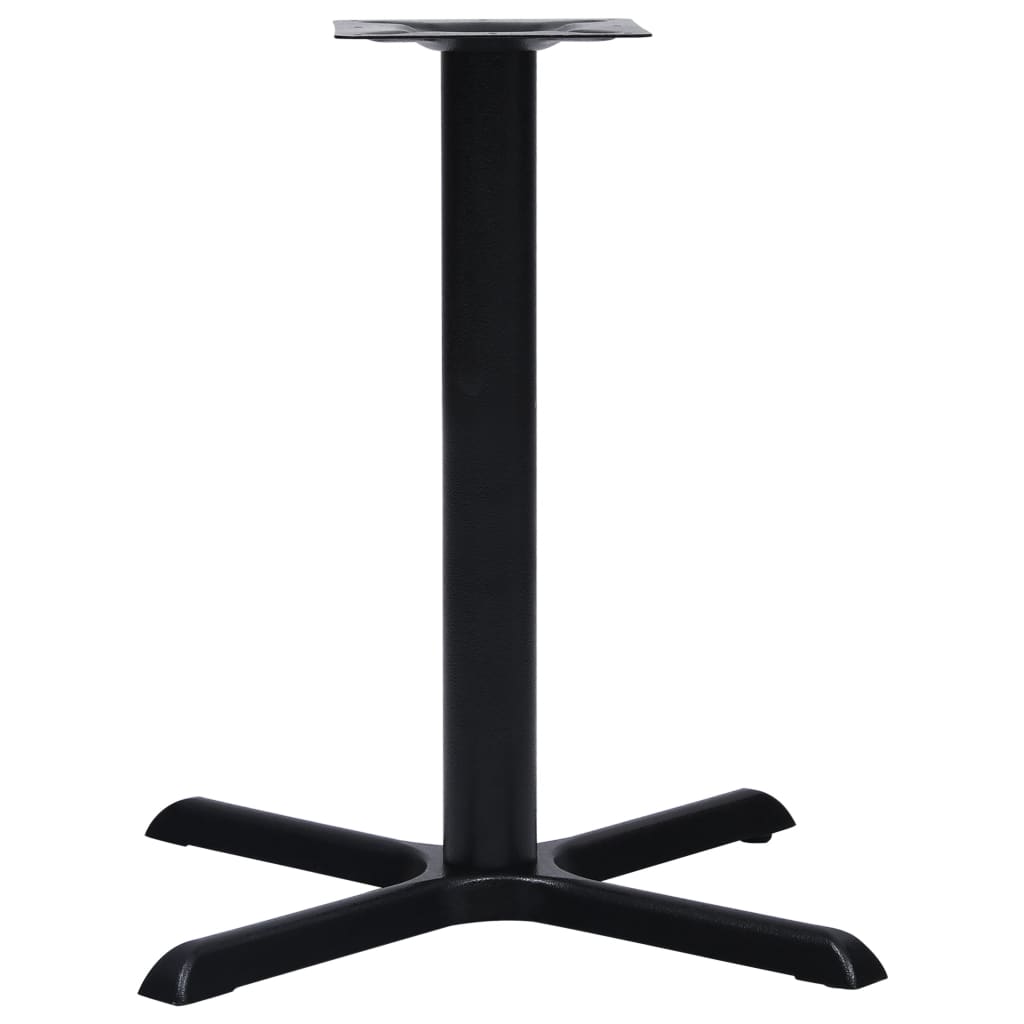 Pied de table de bistro noir 76x76x72 cm fonte - XIOS