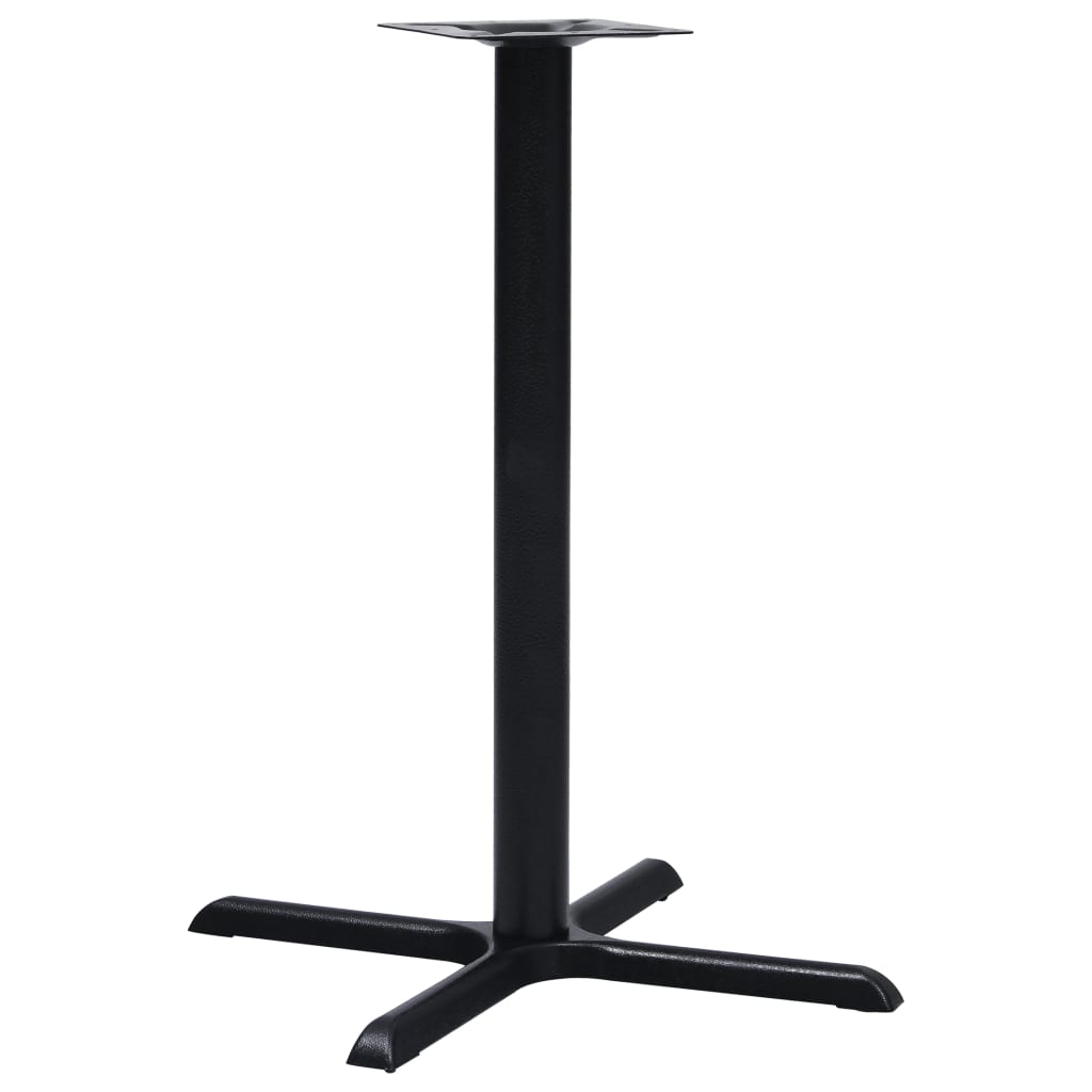 Pied de table de bistro Noir 76x76x107 cm Fonte - XIOS