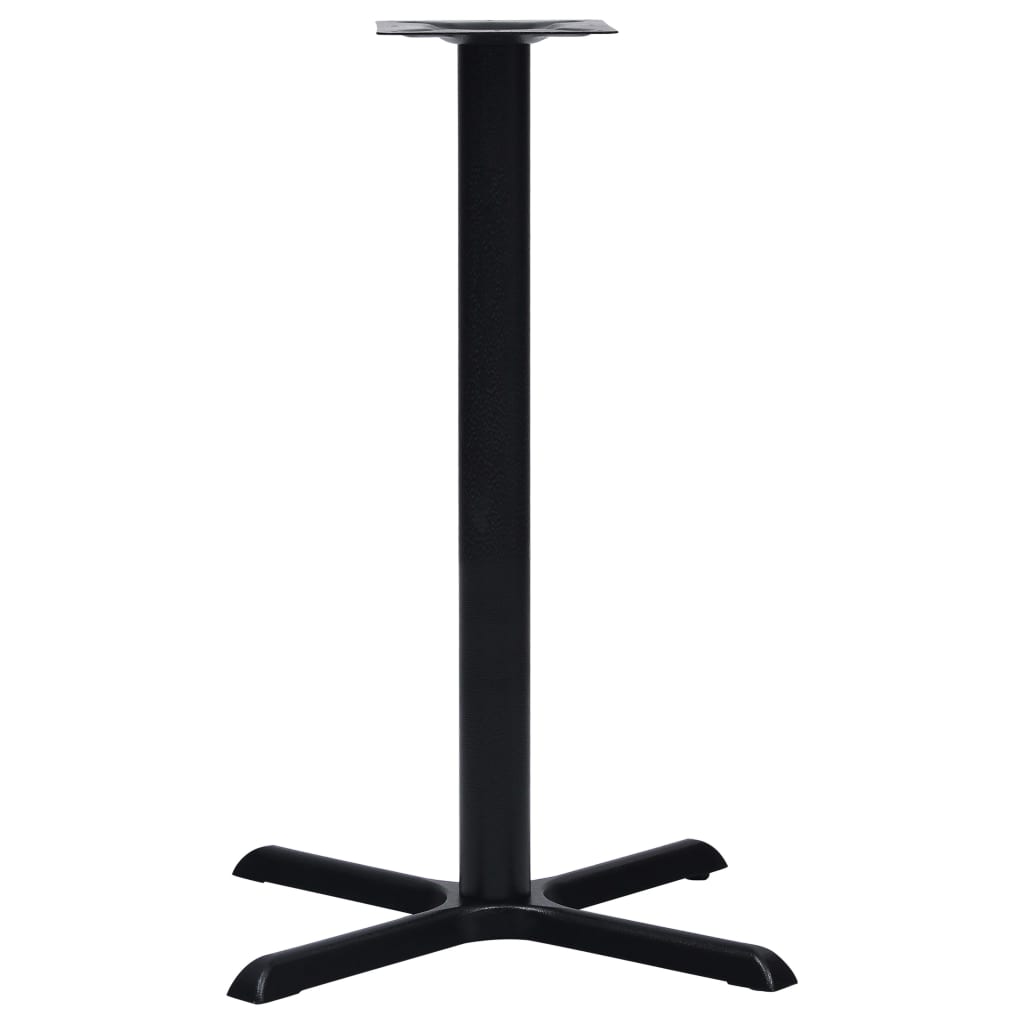 Pied de table de bistro Noir 76x76x107 cm Fonte - XIOS