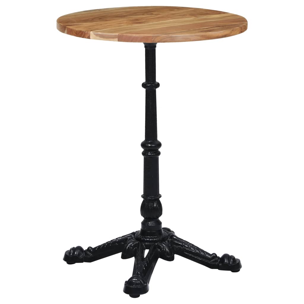 Pied de table de bistro noir 52x52x72 cm fonte - XIOS
