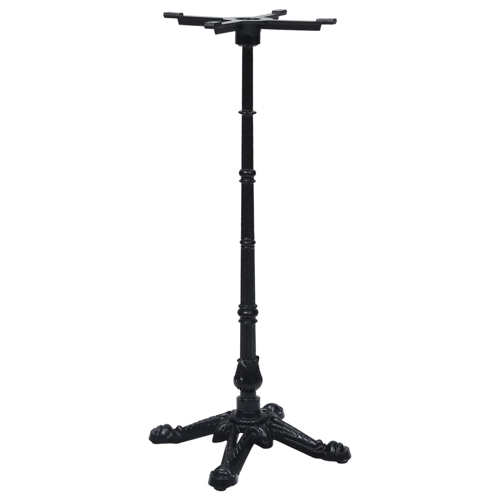 Pied de table de bistro noir 52x52x108 cm fonte - XIOS