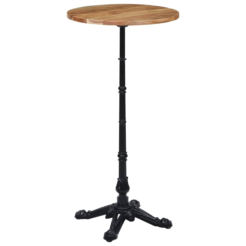 Pied de table de bistro noir 52x52x108 cm fonte - XIOS