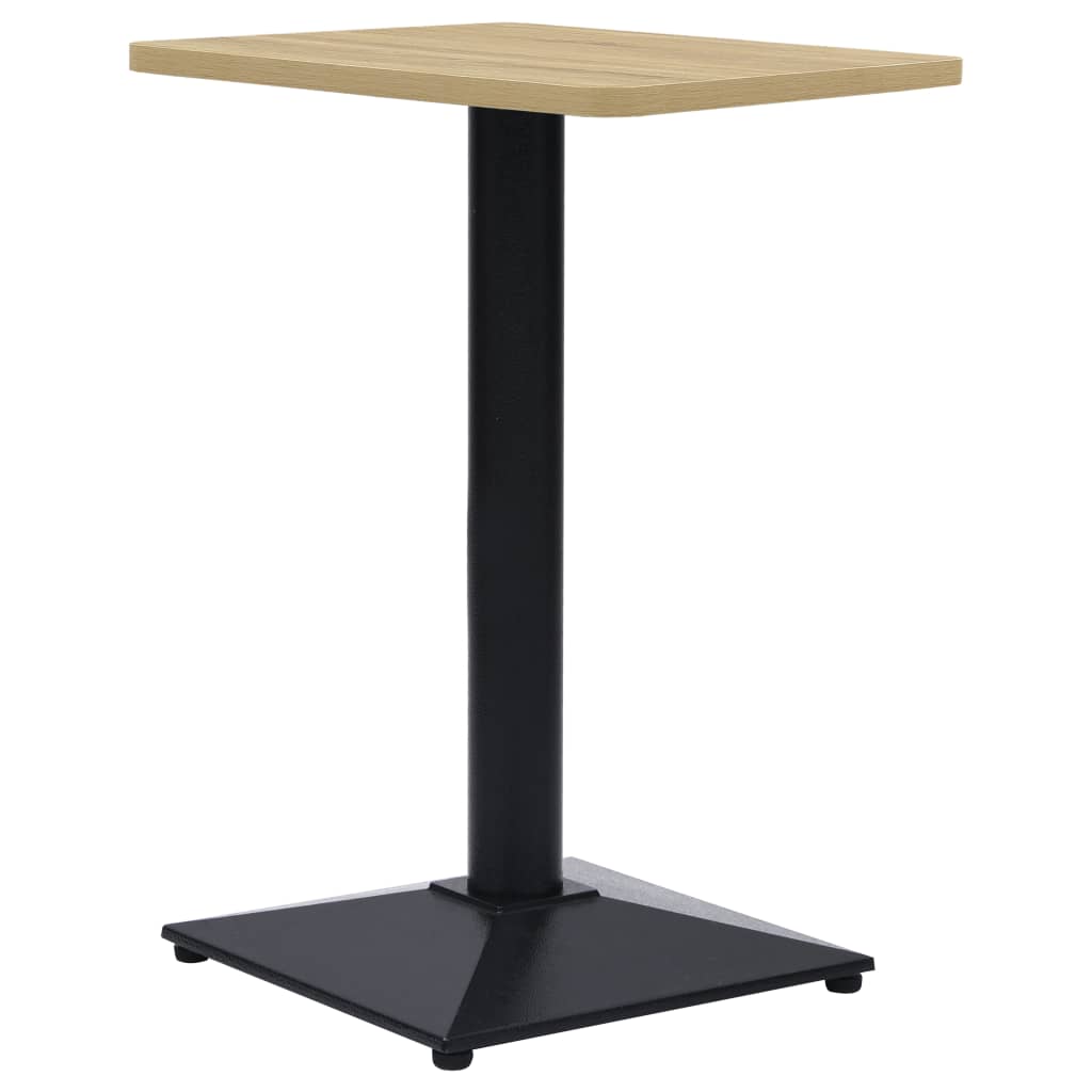 Pied de table de bistro noir 41x41x72 cm fonte - XIOS