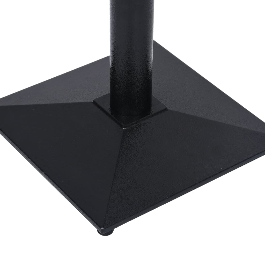Pied de table de bistro noir 41x41x72 cm fonte - XIOS