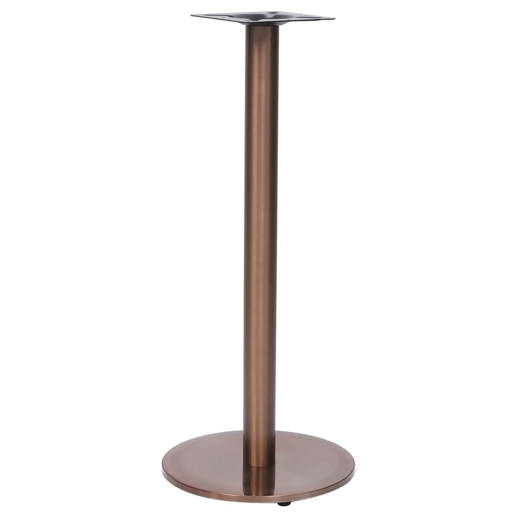 Pied de table de bistro Doré Ø45x107 cm Acier inoxydable - XIOS