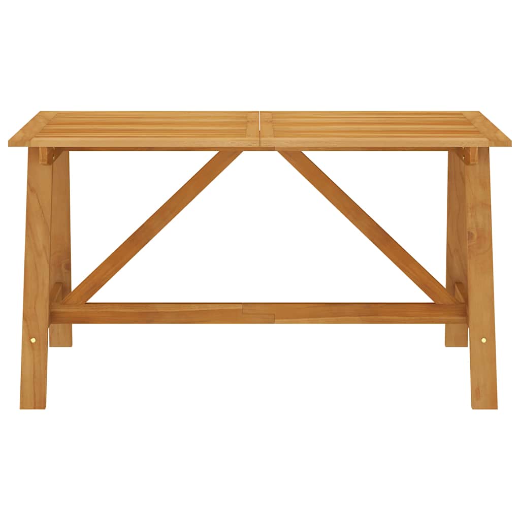 Ensemble à manger de jardin 7 pcs Bois d'acacia solide