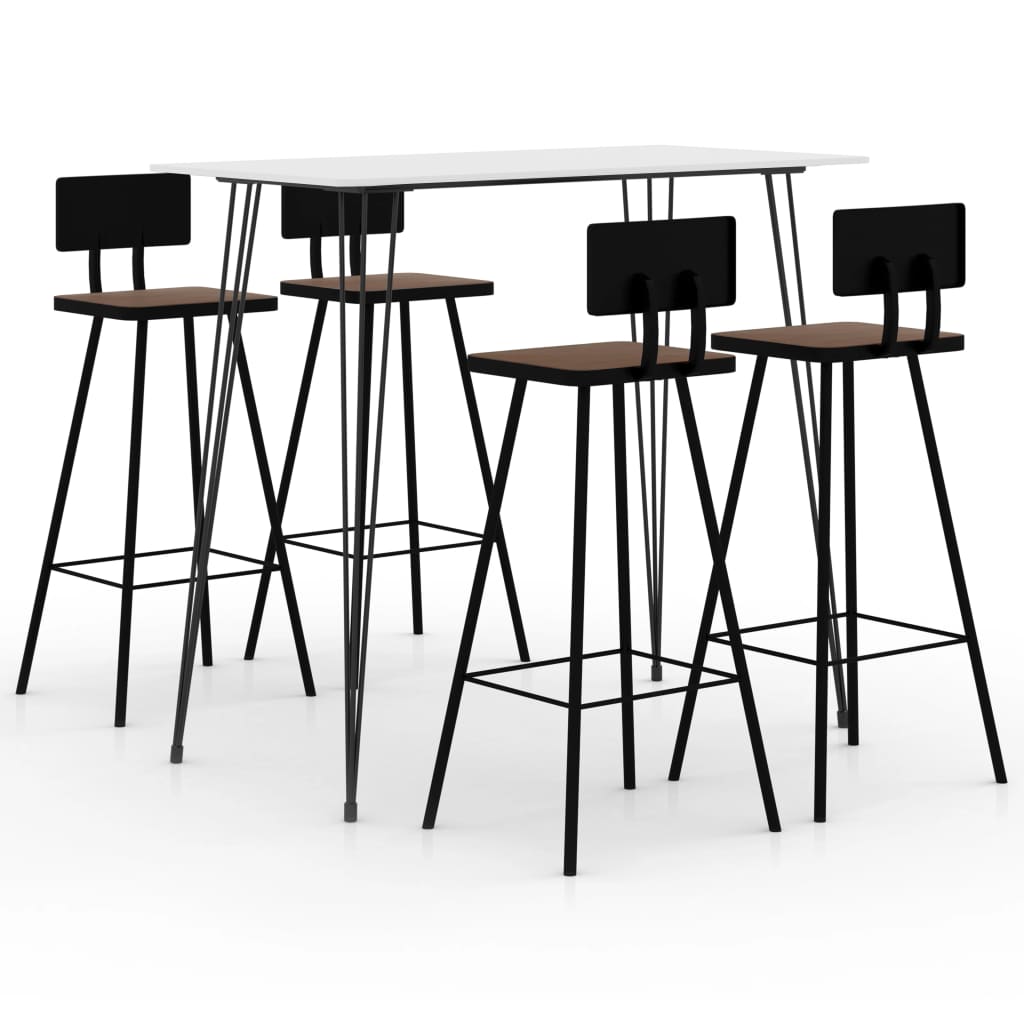 Ensemble de bar 5 pcs Blanc - XIOS