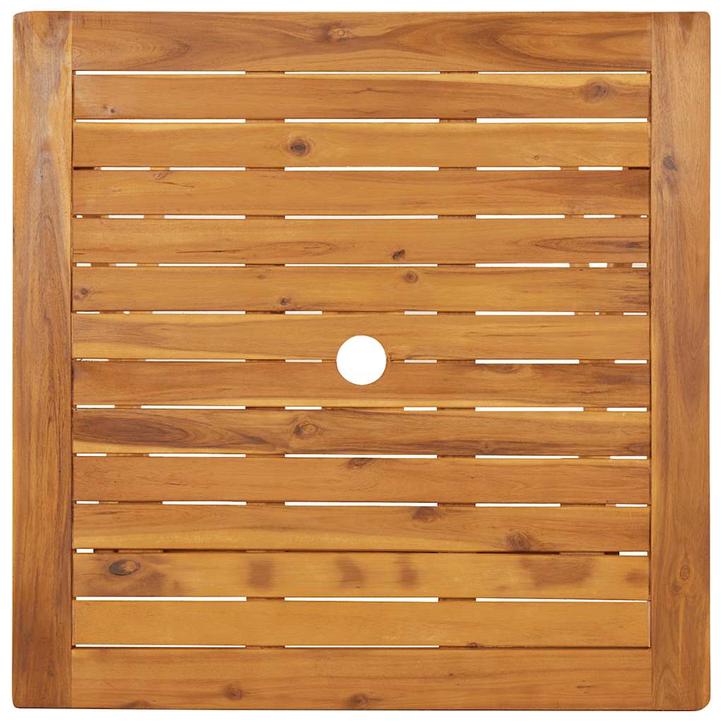 Ensemble à manger de jardin pliable 3 pcs Bois d'acacia solide
