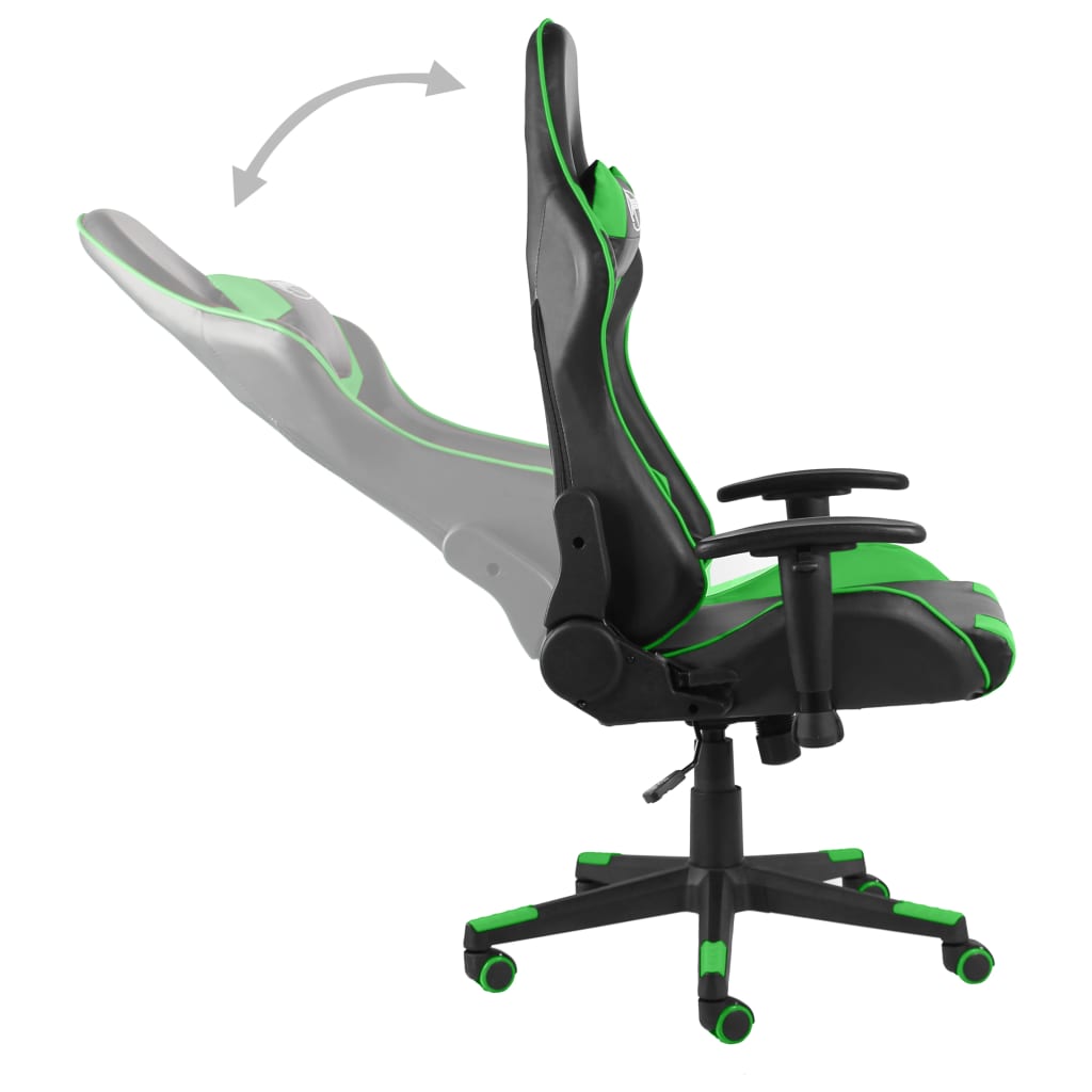 Chaise de jeu pivotante Vert PVC - XIOS