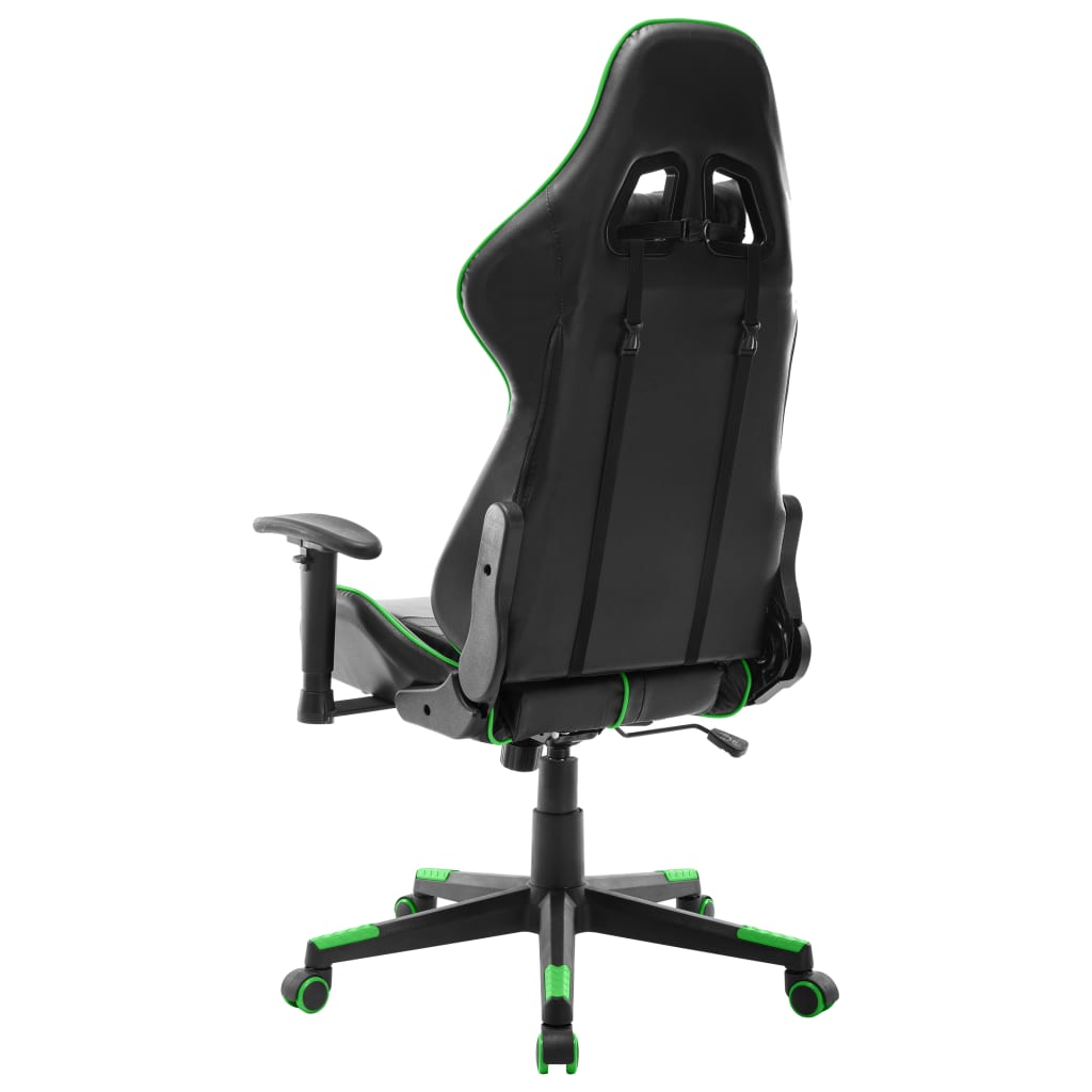 Chaise de jeu Noir et vert Cuir artificiel - XIOS