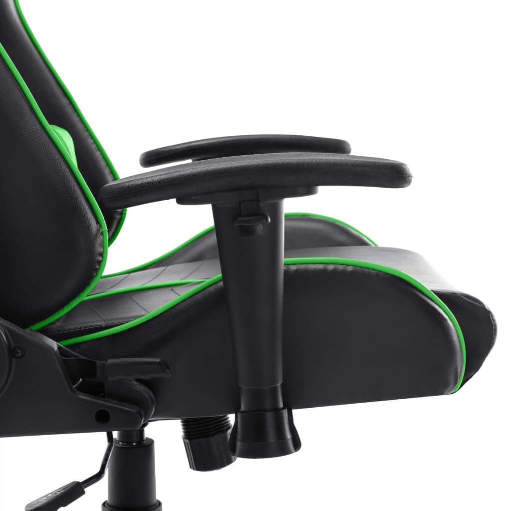 Chaise de jeu Noir et vert Cuir artificiel - XIOS