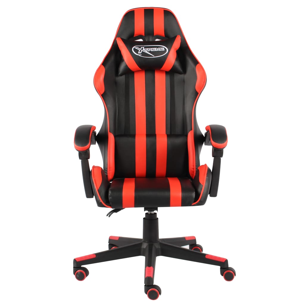 Fauteuil de jeux vidéo Noir et rouge Similicuir - XIOS