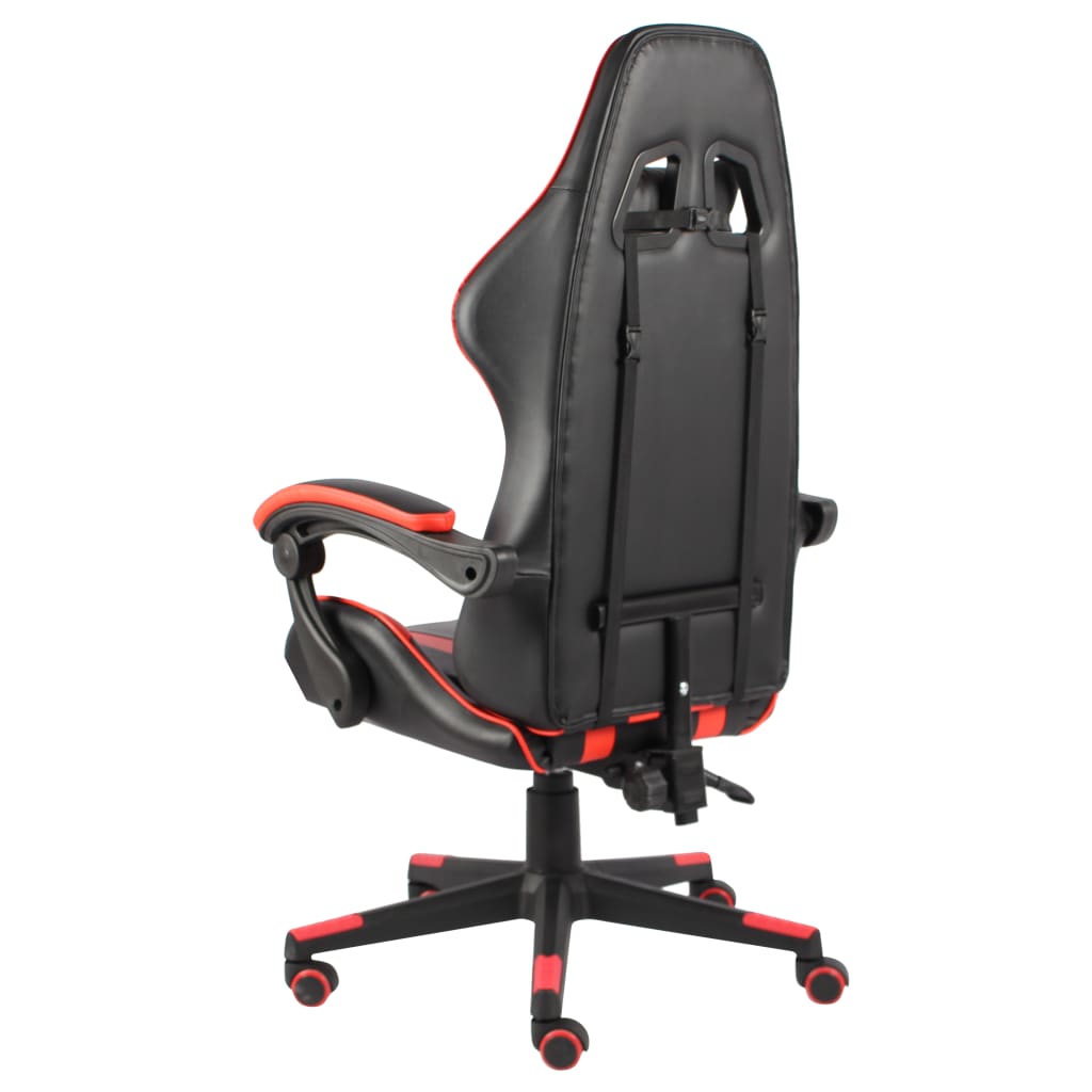 Fauteuil de jeux vidéo Noir et rouge Similicuir - XIOS