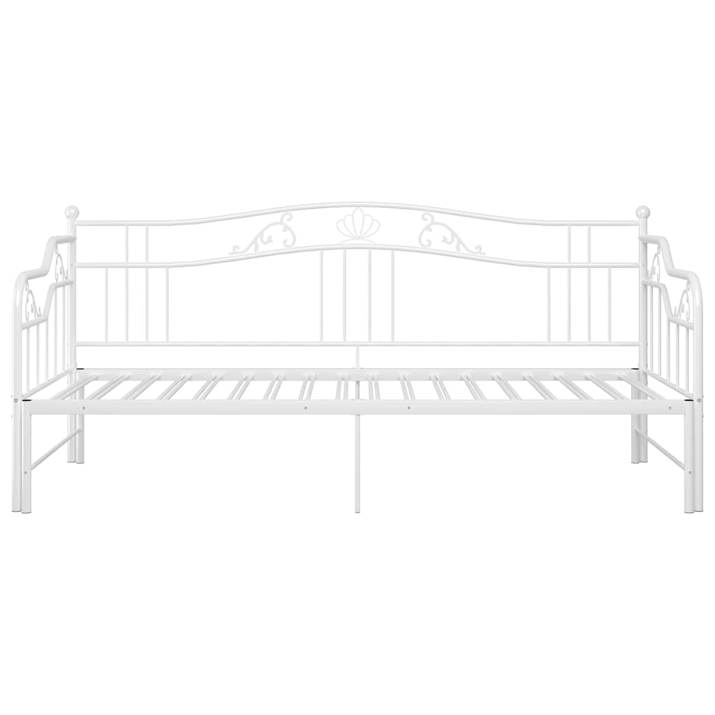 Cadre de canapé-lit extensible sans matelas blanc 90x200 cm - XIOS