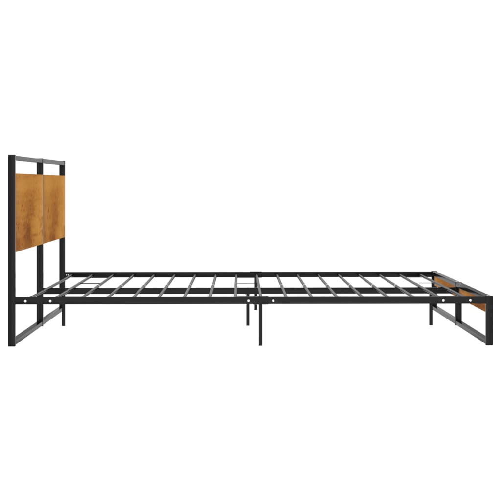 Cadre de lit sans matelas métal 140x200 cm - XIOS