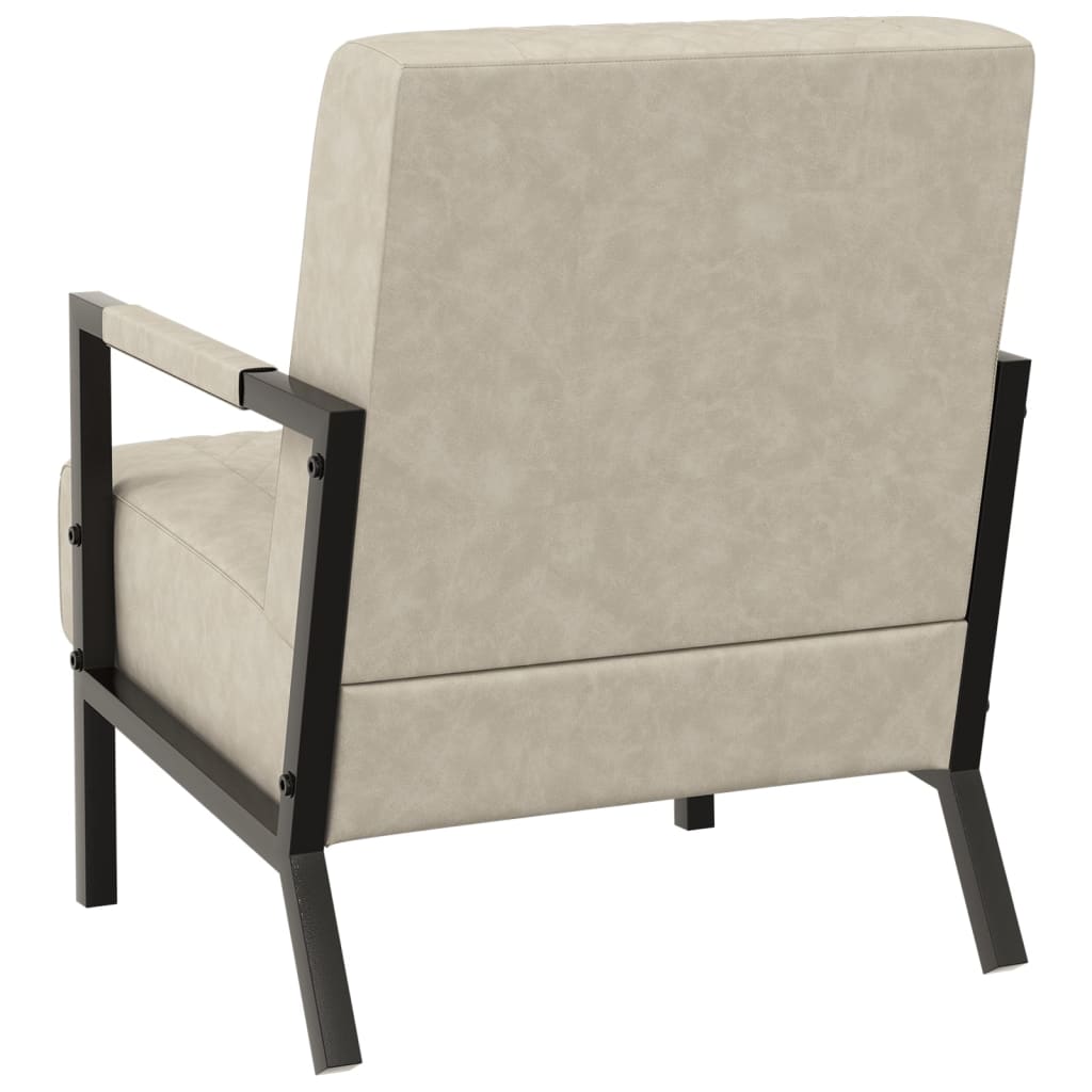 Fauteuil Gris clair Similicuir - XIOS